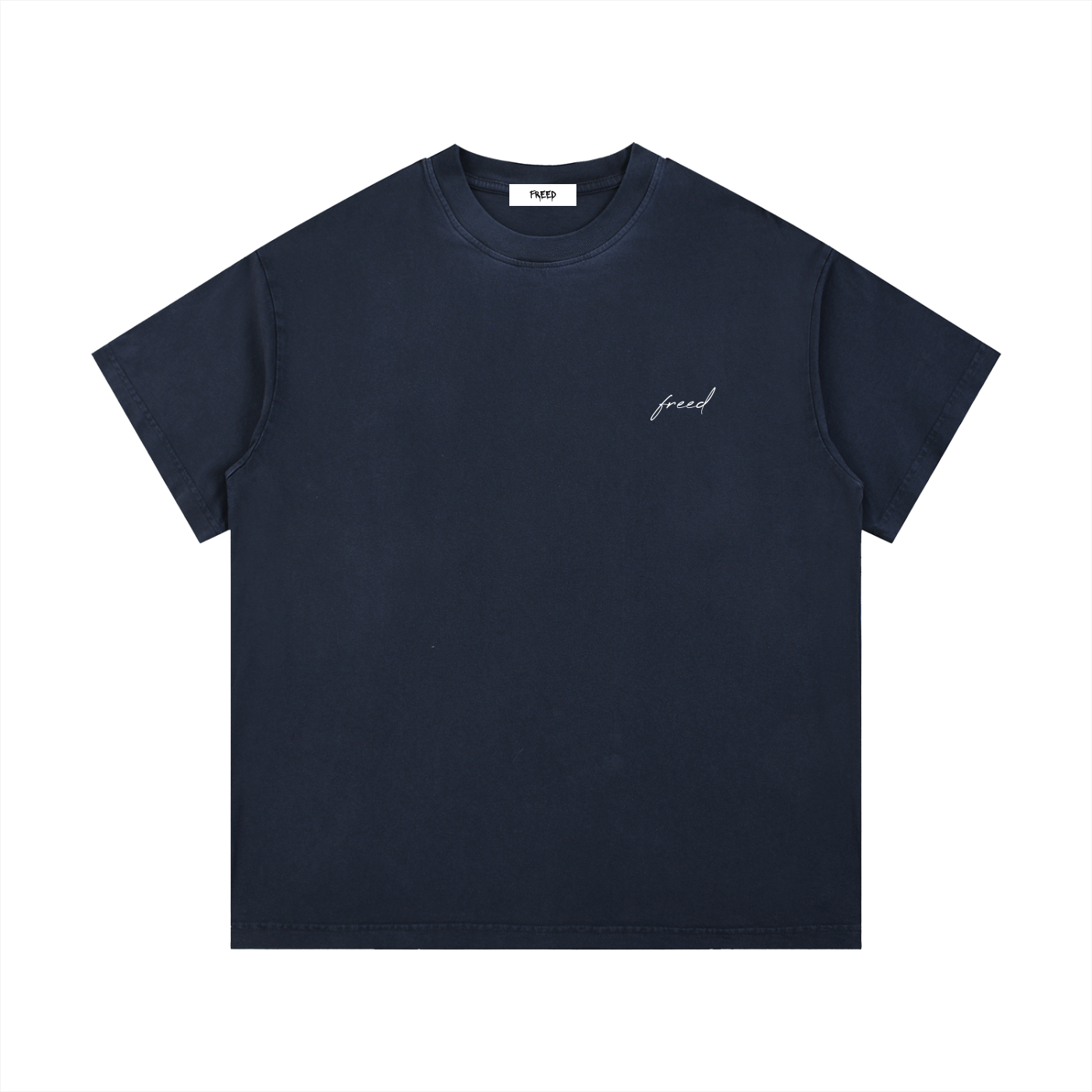 OLIVE ROOTS TEE BLACK, ROYAL BLUE