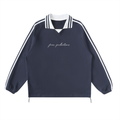 NAVY PALESTINE ESSENTIAL CREWNECK SWEATSHIRT