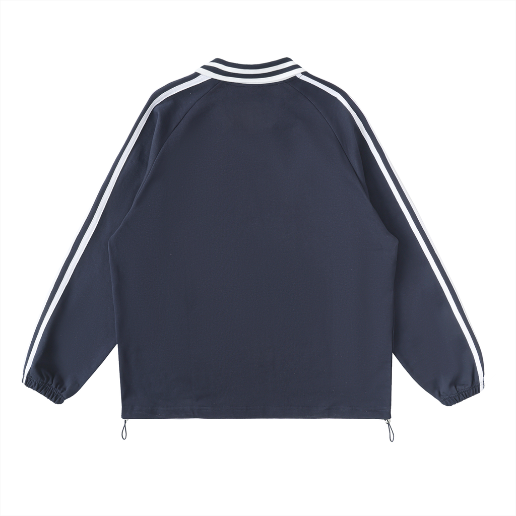 NAVY PALESTINE ESSENTIAL CREWNECK SWEATSHIRT