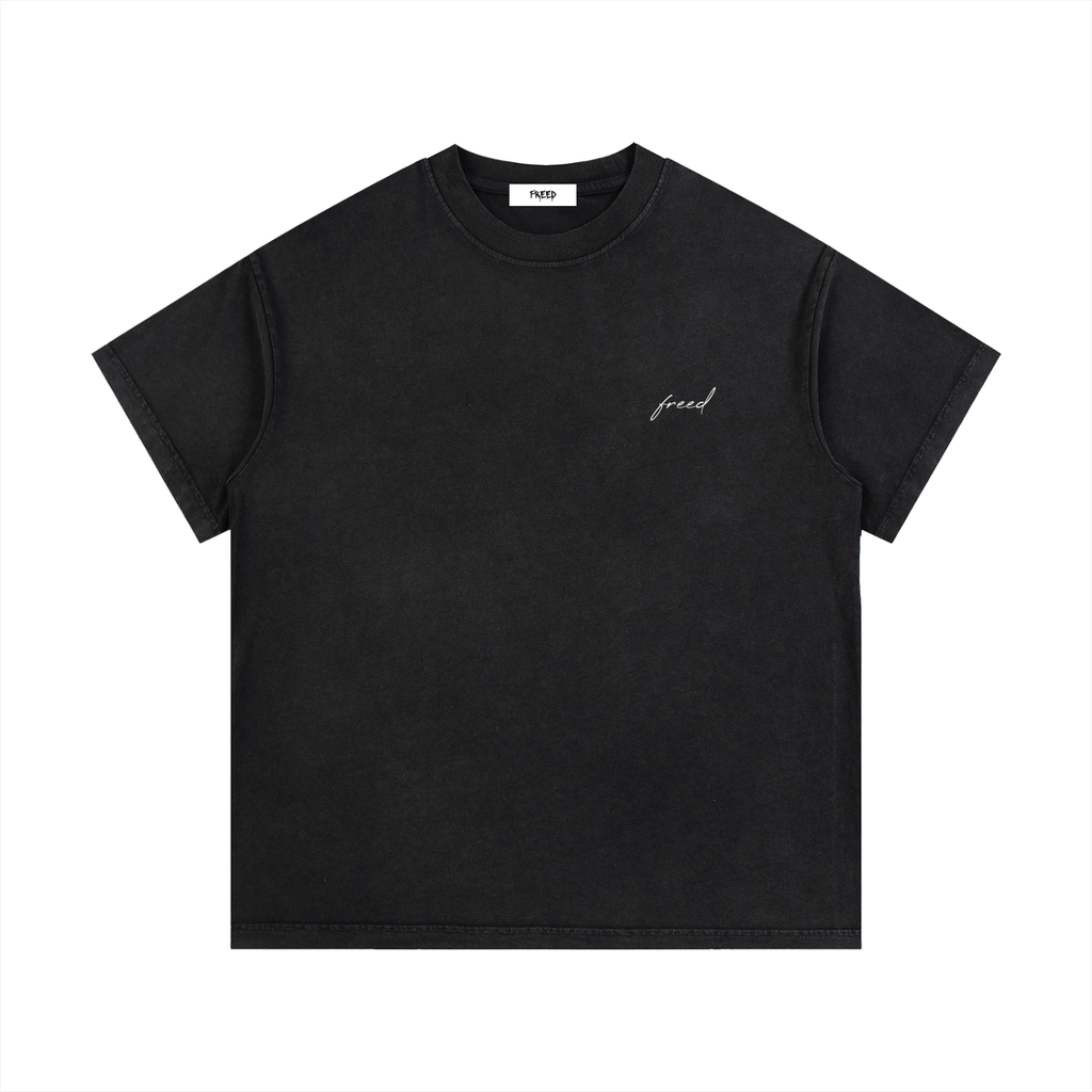 OLIVE ROOTS TEE BLACK, ROYAL BLUE